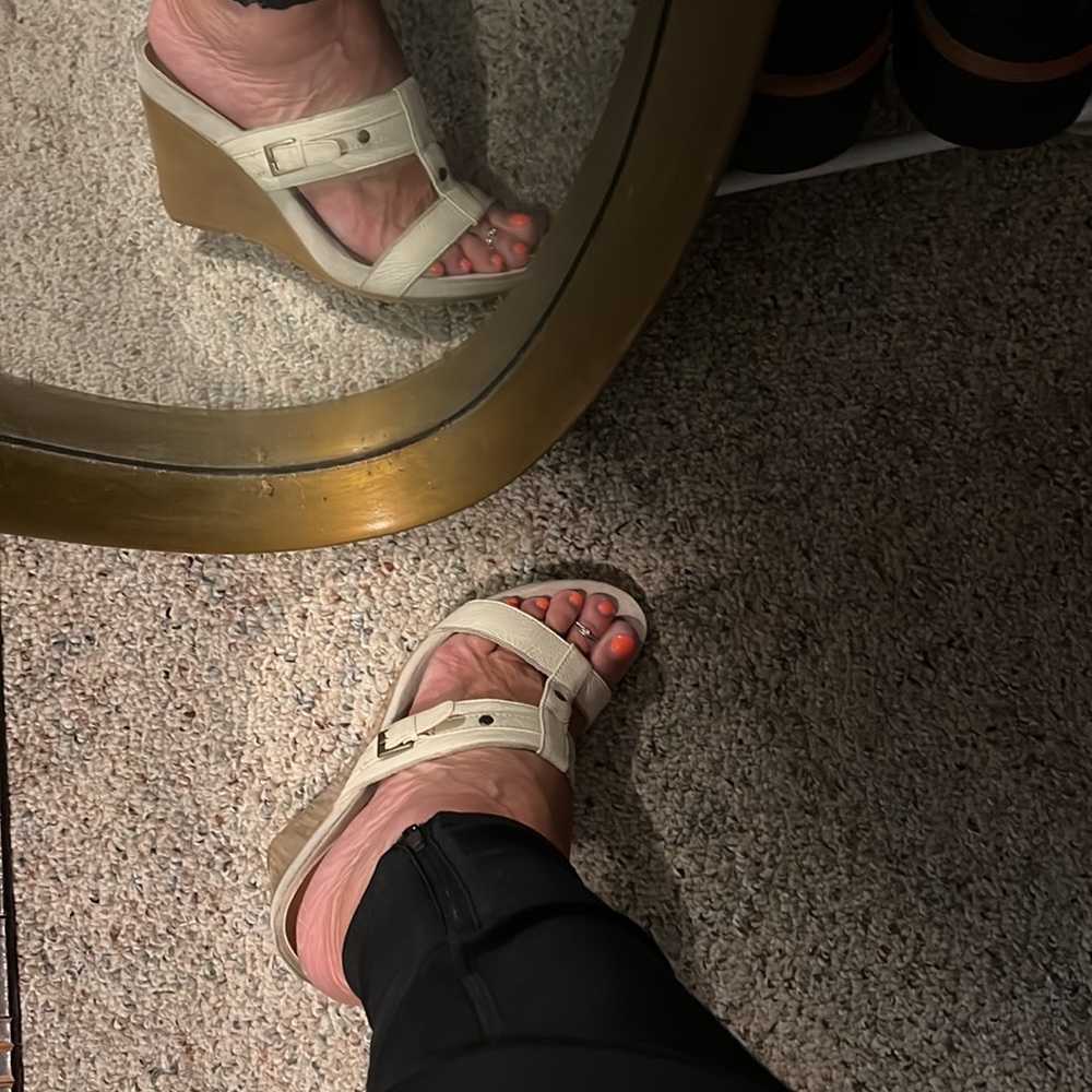 Nine West sandals size 8 1/2 - Picture 3 of 4